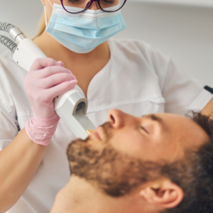 لیزر موهای زائد آقایان